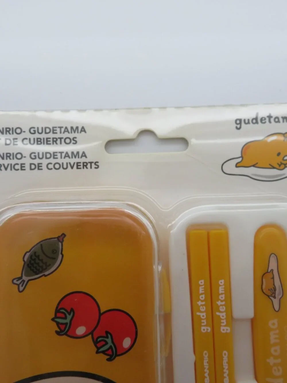 Sanrio Gudetama Chopsticks Spoon Cutlery Set